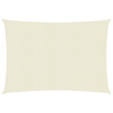 Voile d'ombrage 160 g/m² Crème 2,5x3 m PEHD