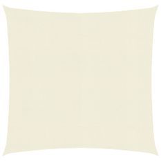 Voile d'ombrage 160 g/m² Crème 4x4 m PEHD