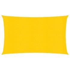 Voile d'ombrage 160 g/m² Jaune 3x6 m PEHD