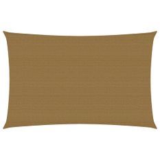 Voile d'ombrage 160 g/m² Taupe 2,5x4,5 m PEHD