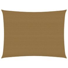 Voile d'ombrage 160 g/m² Taupe 2,5x4 m PEHD