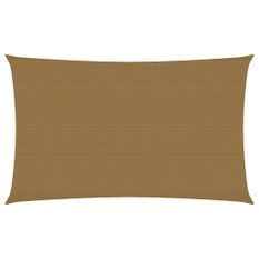 Voile d'ombrage 160 g/m² Taupe 2,5x5 m PEHD