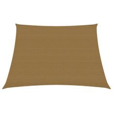 Voile d'ombrage 160 g/m² Taupe 3/4x2 m PEHD