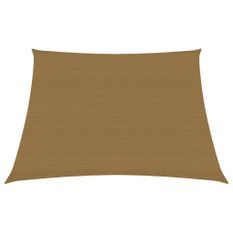 Voile d'ombrage 160 g/m² Taupe 4/5x3 m PEHD