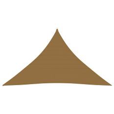 Voile d'ombrage 160 g/m² Taupe 4x4x5,8 m PEHD