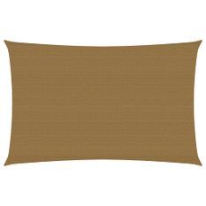 Voile d'ombrage 160 g/m² Taupe 5x7 m PEHD