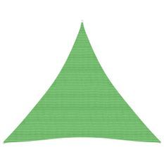 Voile d'ombrage 160 g/m² Vert clair 4,5x4,5x4,5 m PEHD