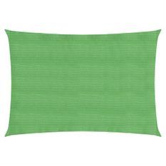 Voile d'ombrage 160 g/m² Vert clair 4x6 m PEHD