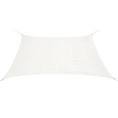 Voile de parasol PEHD Carré 2 x 2 m Blanc