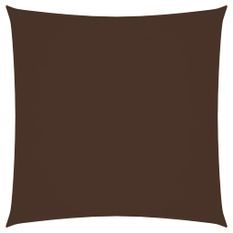 Voile de parasol Tissu Oxford rectangulaire 2,5x3 m Marron