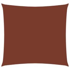 Voile de parasol Tissu Oxford rectangulaire 2,5x3 m Terre cuite