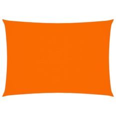Voile de parasol Tissu Oxford rectangulaire 2,5x4,5 m Orange