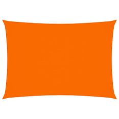 Voile de parasol Tissu Oxford rectangulaire 2,5x4 m Orange