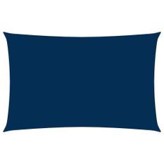 Voile de parasol Tissu Oxford rectangulaire 2,5x5 m Bleu