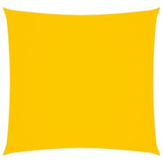 Voile de parasol Tissu Oxford rectangulaire 2x2,5 m Jaune