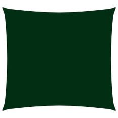 Voile de parasol Tissu Oxford rectangulaire 2x2,5 m Vert foncé