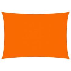 Voile de parasol Tissu Oxford rectangulaire 3,5x5 m Orange