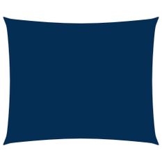 Voile de parasol Tissu Oxford rectangulaire 3x5 m Bleu