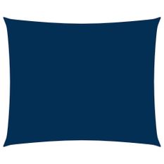Voile de parasol Tissu Oxford rectangulaire 4x5 m Bleu