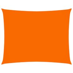 Voile de parasol Tissu Oxford rectangulaire 4x5 m Orange