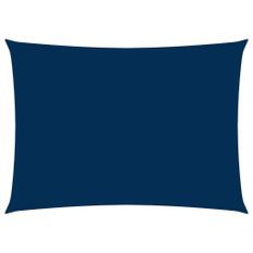 Voile de parasol Tissu Oxford rectangulaire 4x6 m Bleu