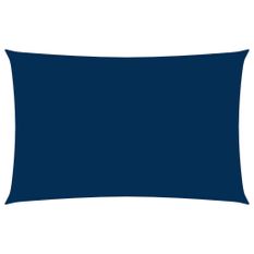 Voile de parasol Tissu Oxford rectangulaire 4x7 m Bleu