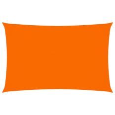 Voile de parasol Tissu Oxford rectangulaire 5x8 m Orange