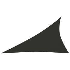 Voile de parasol Tissu Oxford triangulaire 3x4x5 m Anthracite