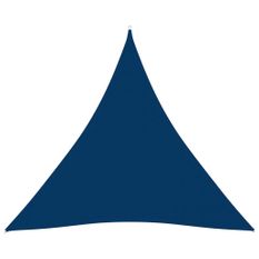 Voile de parasol Tissu Oxford triangulaire 4x5x5 m Bleu