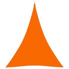 Voile de parasol Tissu Oxford triangulaire 4x5x5 m Orange