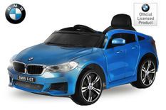 Voiture électrique BMW 6 GT bleu métalisé