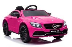Voiture électrique enfant Mercedes C63 Luxe rose