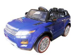 Voiture électrique Land Rover Evoque 2x35W bleu