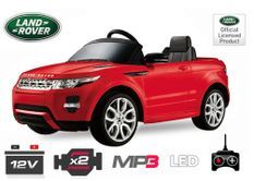 Voiture électrique Land Rover Evoque 2x35W rouge