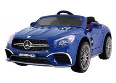 Voiture électrique Mercedes SL65 luxe bleu