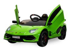 Voiture enfant électrique Lamborghini SVJ verte