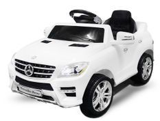 Voiture enfant électrique Mercedes ML 350 blanc
