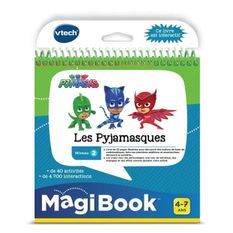 VTECH - Livre Interactif Magibook - Les Pyjamasques