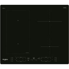 WHIRLPOOL WLB9560NE/IXL - Table de cuisson induction - 4 zones - 7200W total - L 59 cm x P 51 cm - Noir