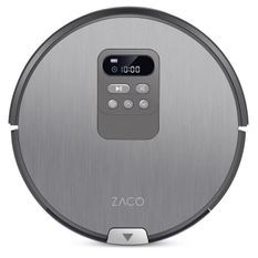 ZACO 501734 Robot Aspirateur Laveur V80 - Autonomie 130min - Réservoir 750ml - Puissance 22W