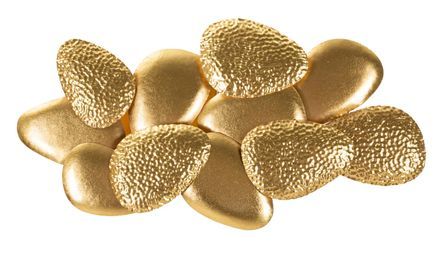 Applique murale design 3 lumières dorée effet feuilles d’or sculpturale LALI