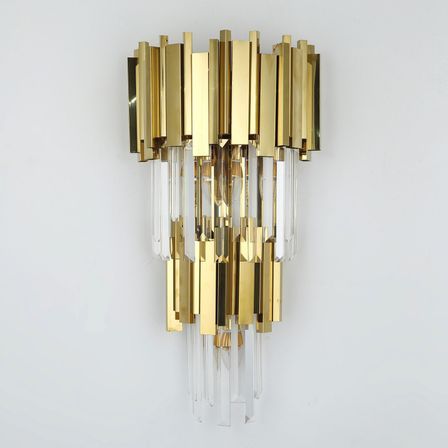 Applique murale métal doré Doriam H 60 cm