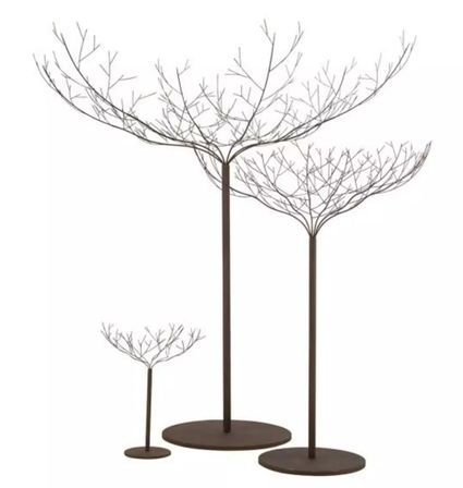 Arbre décoratif en métal MAYNARD - H 75 / H 180 / H 250 cm