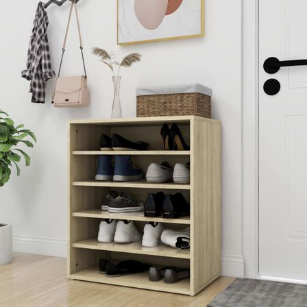 Armoire à chaussures Chêne sonoma 60x35x70 cm