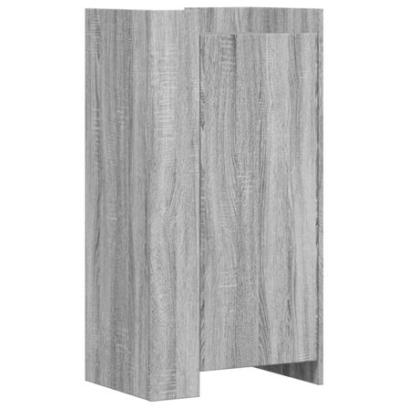 Armoire à chaussures en bois Lika L 52 x P 37.5 x H 100 cm - Compacte et moderne