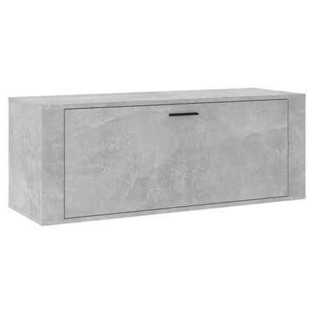 Armoire à chaussures murale en bois Luiza L 100 x H 38 x P 35 cm – Élégance et fonctionnalité
