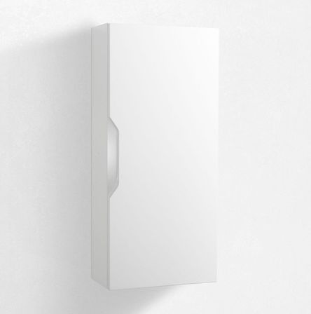 Armoire à pharmacie bois laqué blanc mat Selb L 35 cm