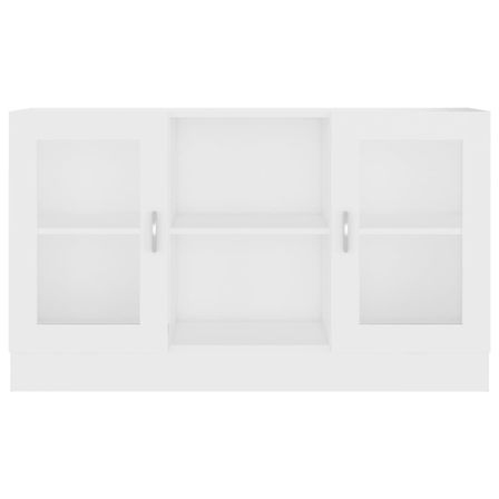 Armoire à vitrine Blanc 120x30,5x70 cm