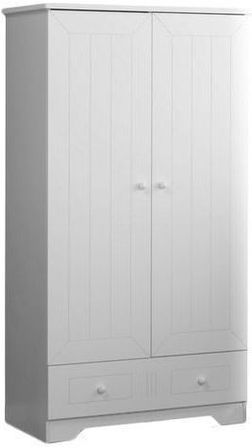 Armoire bébé 2 portes blanche Boston