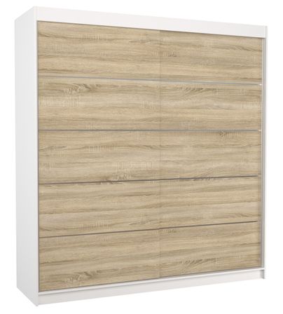 Armoire chambre adulte VONA 200 cm – Design contemporain